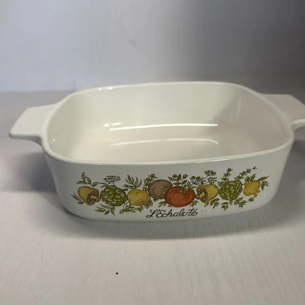 Vintage Corning Ware 70’s - 1‎ Quart L’Echalote SPICE O’ Life A1B